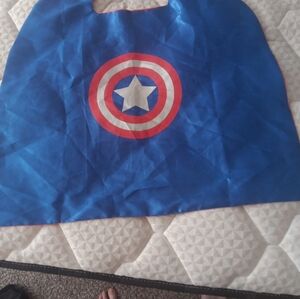 Heroic Shield Cape for Kids - Blue and Red